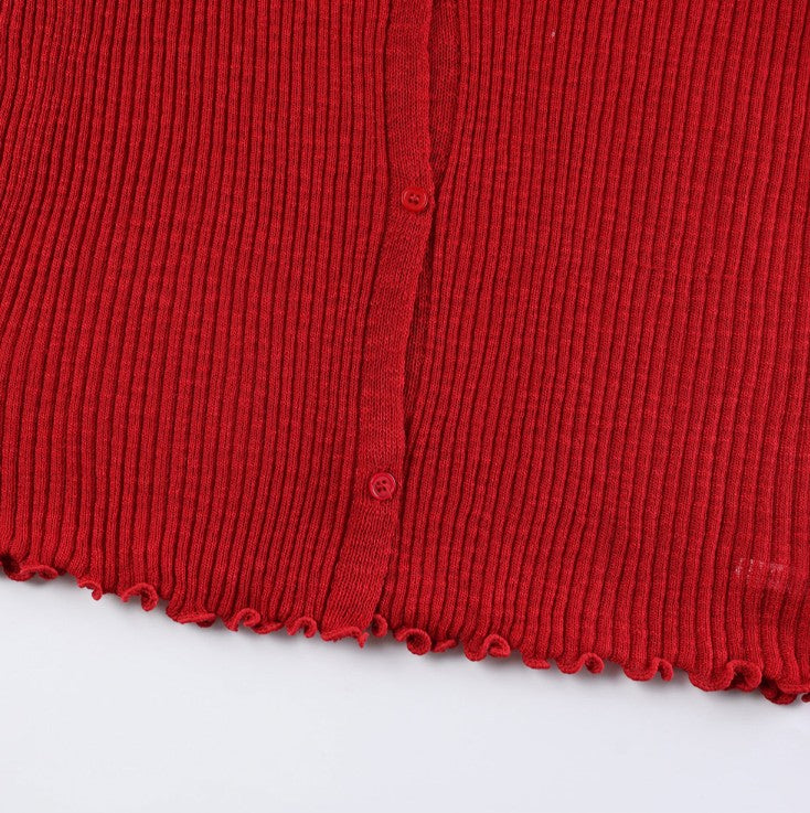 Share Sheer Knit Cardigan & Camisole Tank Top Set Separates 2-Piece Ribbed Cover Up S su-541600 (0)