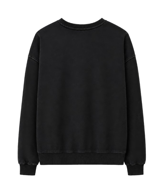 Tomato Graphic Sweatshirt – Black