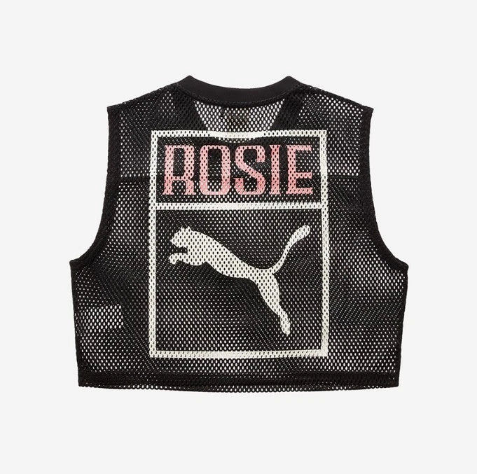 PUMA x ROSÉ Sleeveless Mesh Crop Top — image 5