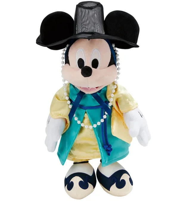 Disney Mickey in Seoul 2 Hanbok Plush — Mickey & Minnie — image 3