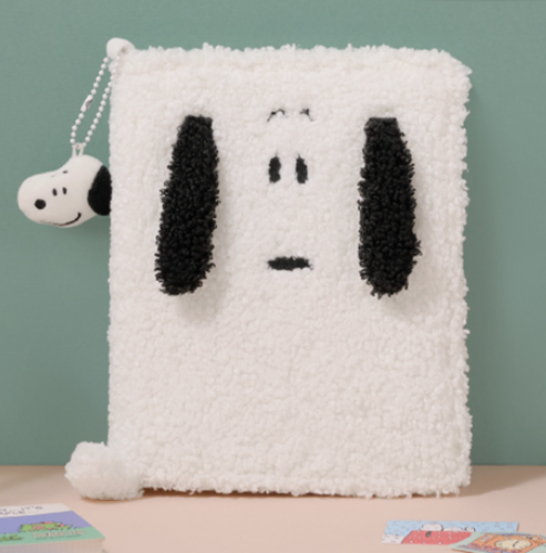[Peanuts] Peanuts Snoopy Soft Furry Diary + Cover Set – 2026 Planner, Brand New