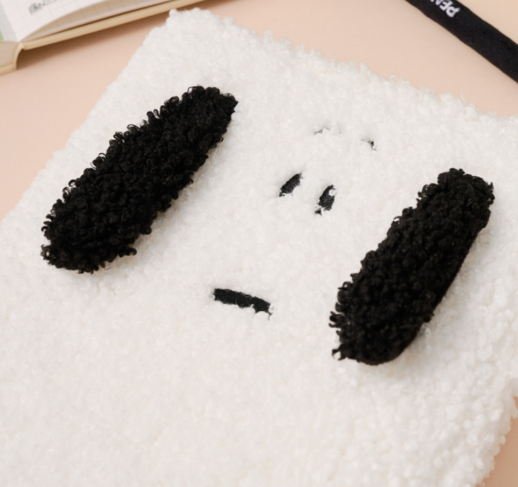 [Peanuts] Peanuts Snoopy Soft Furry Diary + Cover Set – 2026 Planner, Brand New