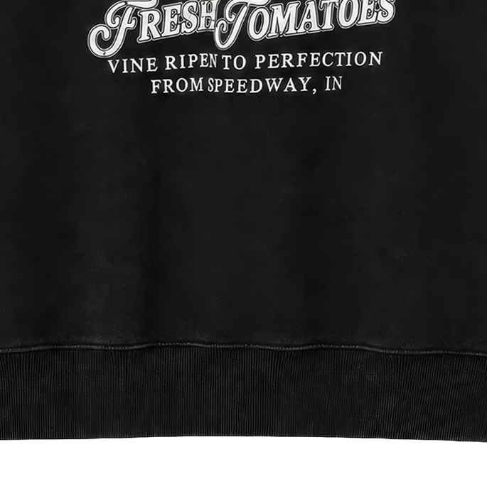 Tomato Graphic Sweatshirt – Black