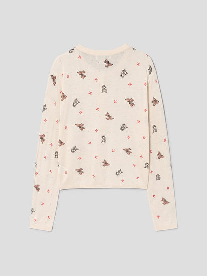 Disney Bambi Graphic Cardigan – Ivory – product view 8