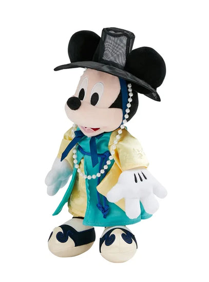 Disney Mickey in Seoul 2 Hanbok Plush — Mickey & Minnie — image 4