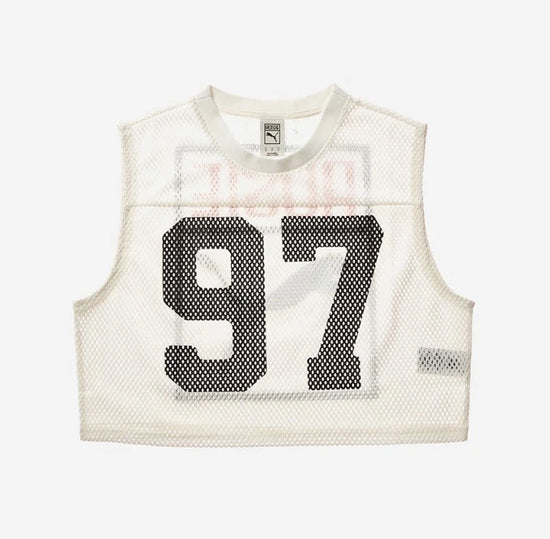 PUMA x ROSÉ Sleeveless Mesh Crop Top — image 11