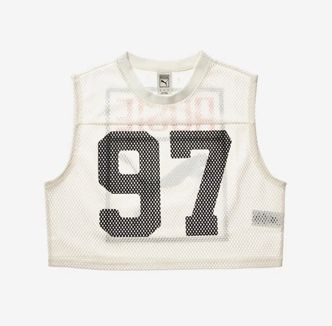 PUMA x ROSÉ Sleeveless Mesh Crop Top — image 11
