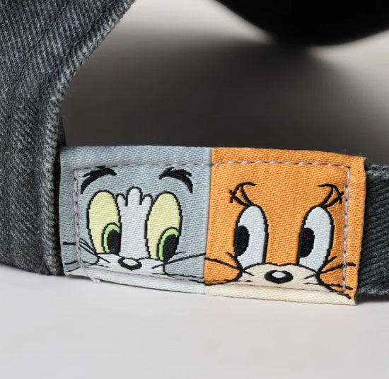 Tom & Jerry Washed Embroidered Adjustable Cap — image 5