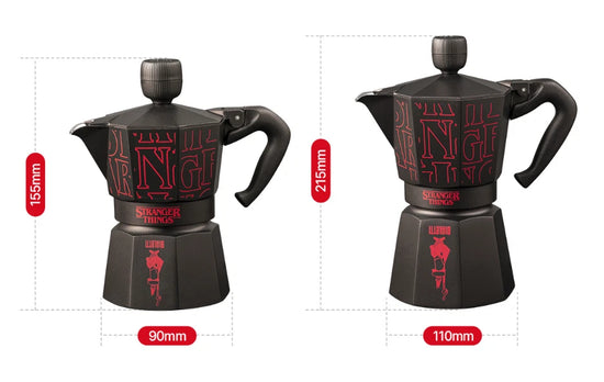 Bialetti x Stranger Things Musical Moka Express — 3 or 6 Cup — image 2