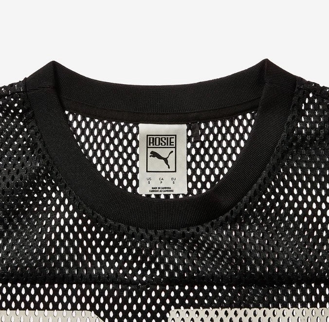 PUMA x ROSÉ Sleeveless Mesh Crop Top — image 6