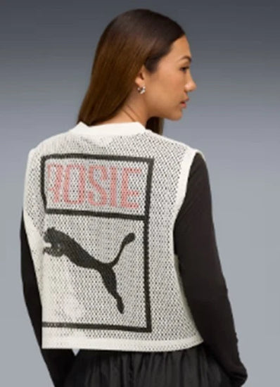 PUMA x ROSÉ Sleeveless Mesh Crop Top — image 15