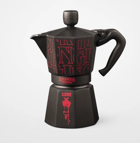 Bialetti x Stranger Things Musical Moka Express — 3 or 6 Cup — 6Cup